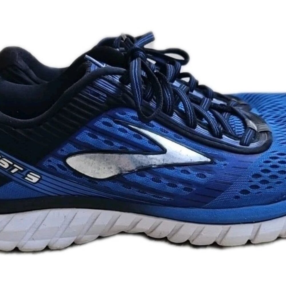Brooks Ghost 9 Pure Flow 5 Running Walking Sneakers, Mens Size 10 - Picture 1 of 11